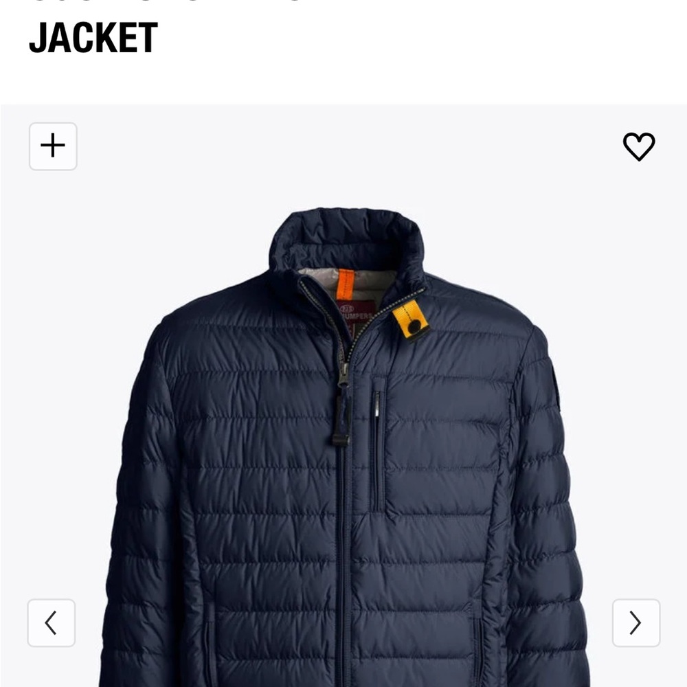 LIKE NEW Parajumpers youth S dark gray down puffer Jacket